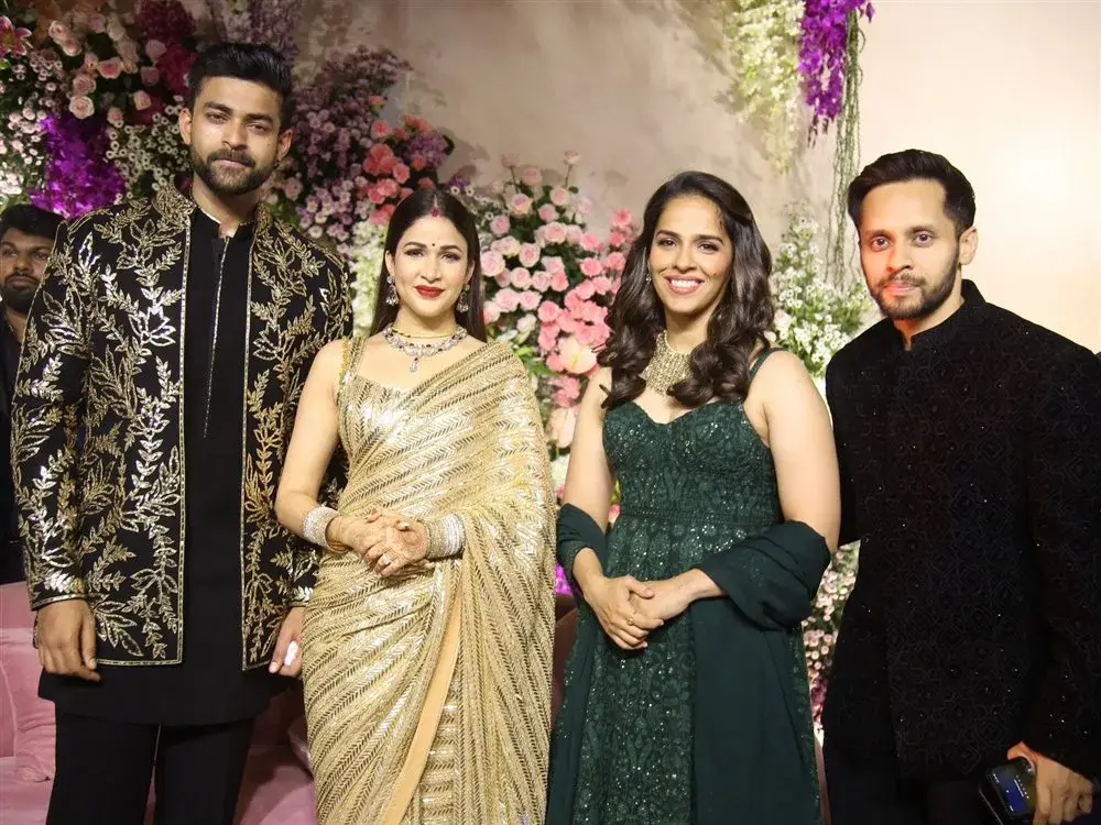 Varun Tej Lavanya Tripathi Wedding Reception Images